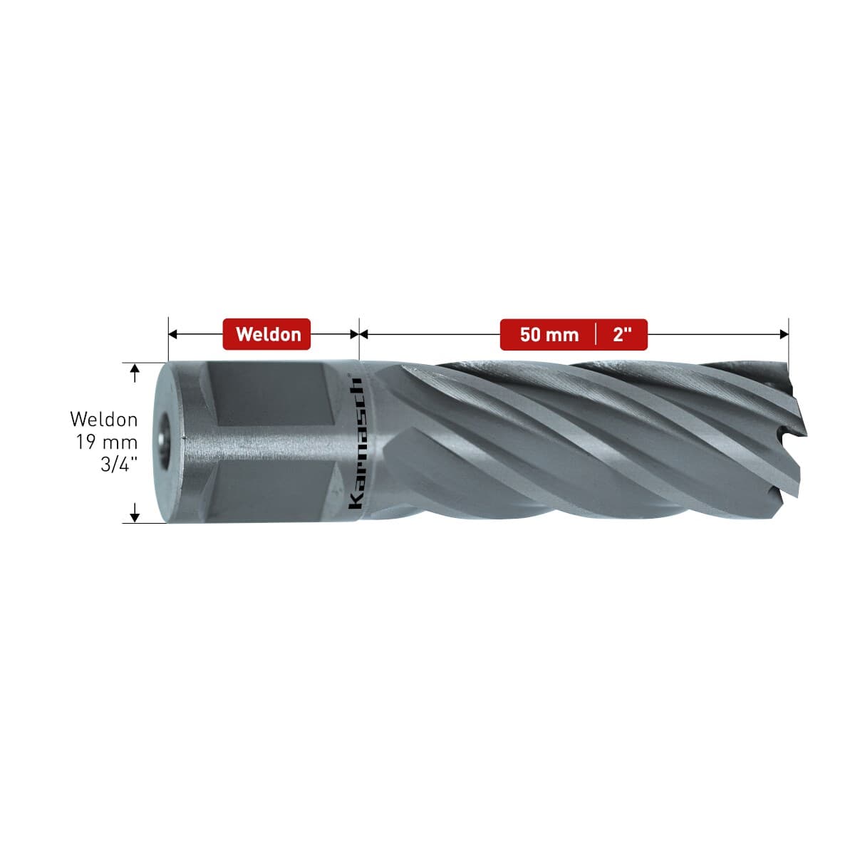 Корончатые сверла Karnasch SILVER-LINE Ø60х50 мм 20.1265-060